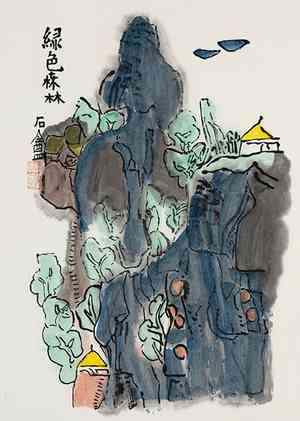 青鱼与湖
